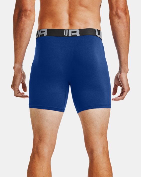 Boxer Charged Cotton® 15 cm Boxerjock® pour hommes – lot de 3, Blue, pdpMainDesktop image number 1